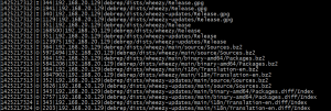 apt-cache log